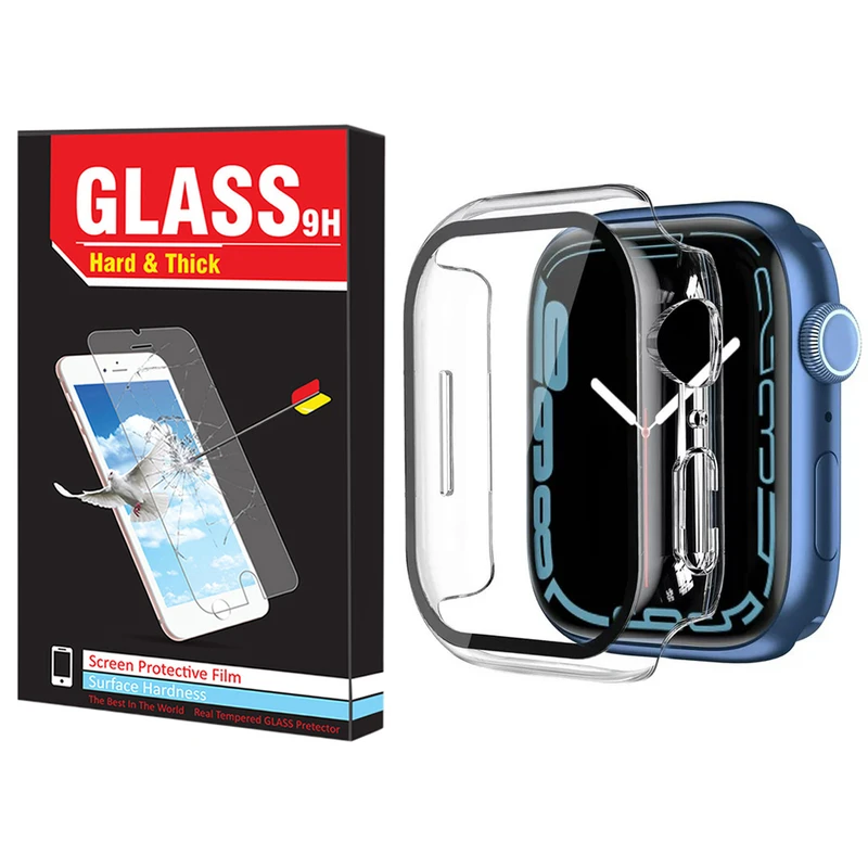 کاور هارد اند تیک مدل HT-360 مناسب برای اپل واچ Series 1 Aluminum 42 / Series 2 42mm / Series 3 42mm به همراه محافظ صفحه نمایش