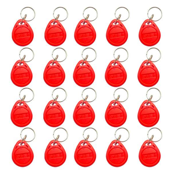 تگ RFID مدل جاسوئیچی کد 125KHZ Em-125-R بسته 20 عددی تگ RFID مدل جاسوئیچی کد 125KHZ Em-125-R بسته 20 عددی
