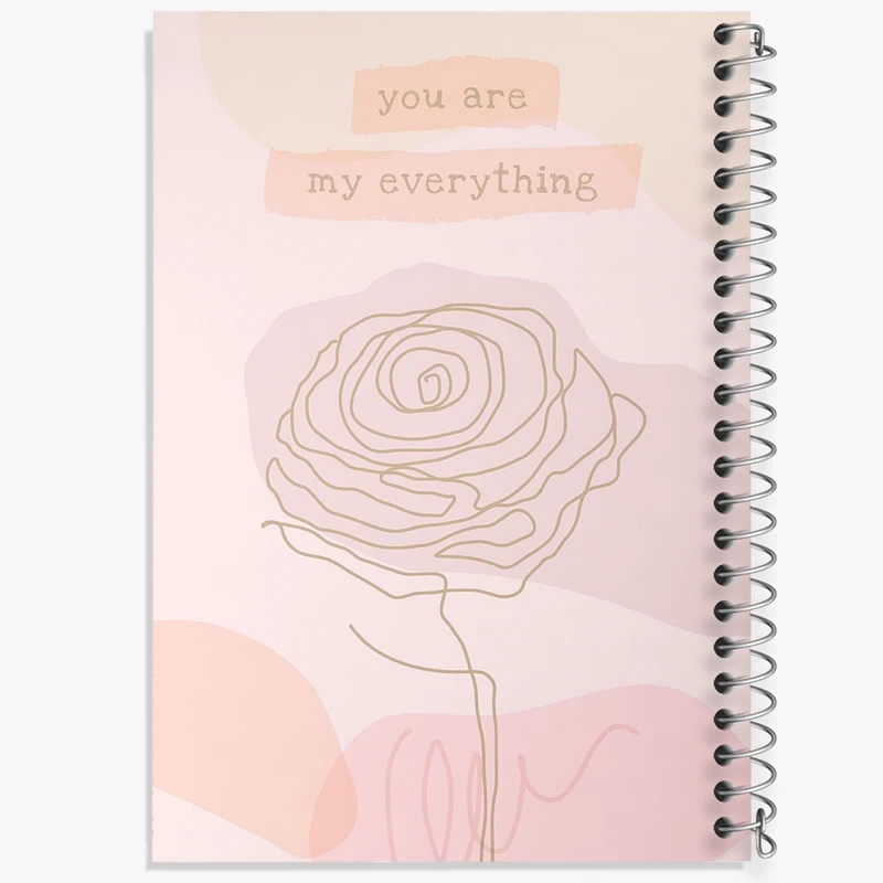 دفتر نت موسیقی 50 برگ خندالو مدل You Are My Everything کد F1426