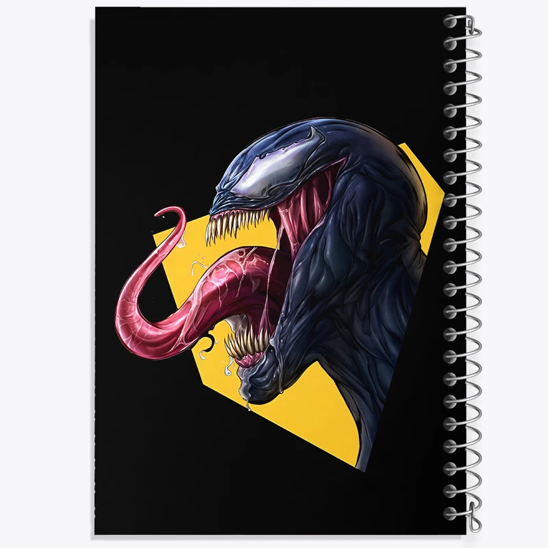 دفتر لیست خرید 50 برگ خندالو طرح ونوم (Venom) کد N2837