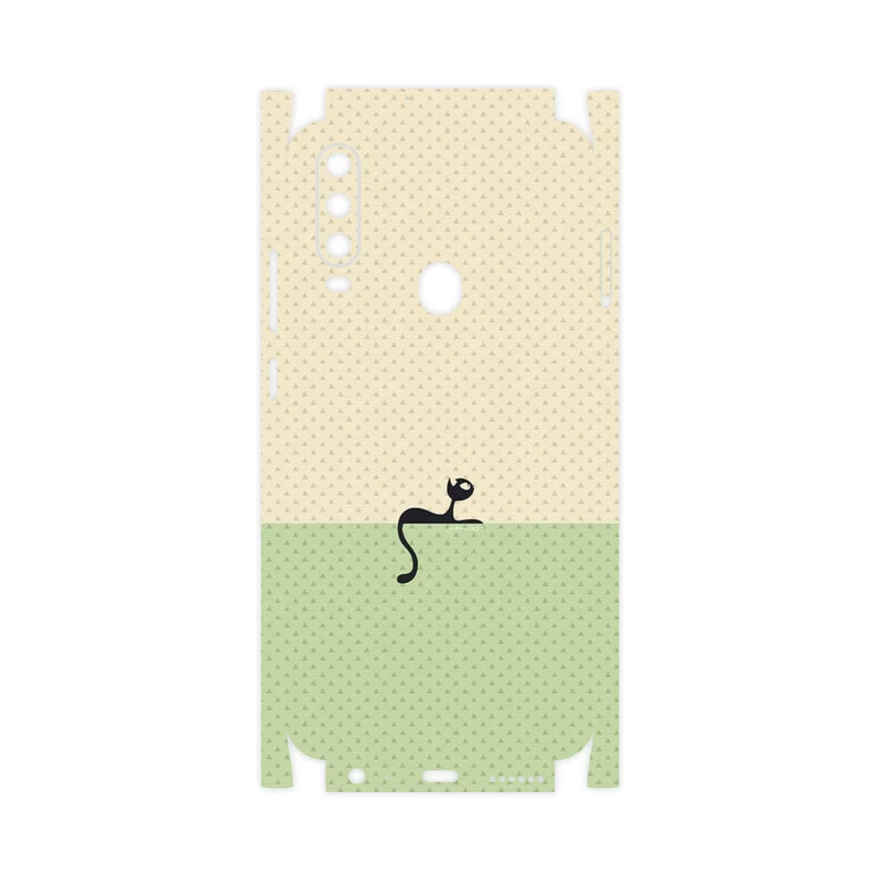 برچسب پوششی ماهوت مدل Minimal Internet Cat Icon-FullSkin مناسب برای گوشی موبایل جی ال ایکس Shahin 2