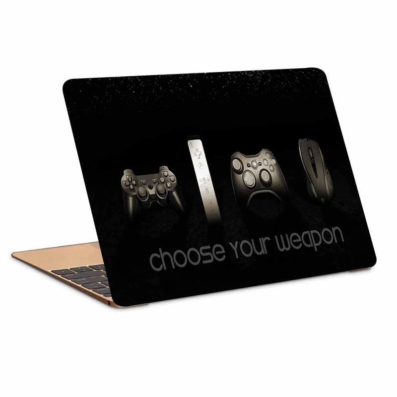 استیکر لپ تاپ طرح gaming wallpaper کد p-1145 مناسب برای لپ تاپ 15.6 اینچ