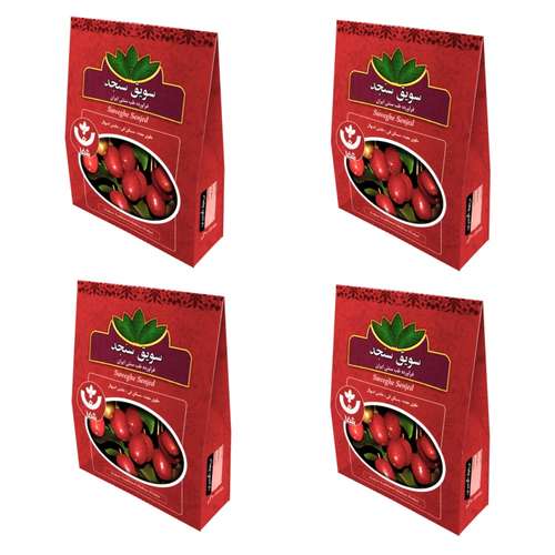 پودر سنجد شفا - 100 گرم بسته 4 عددی