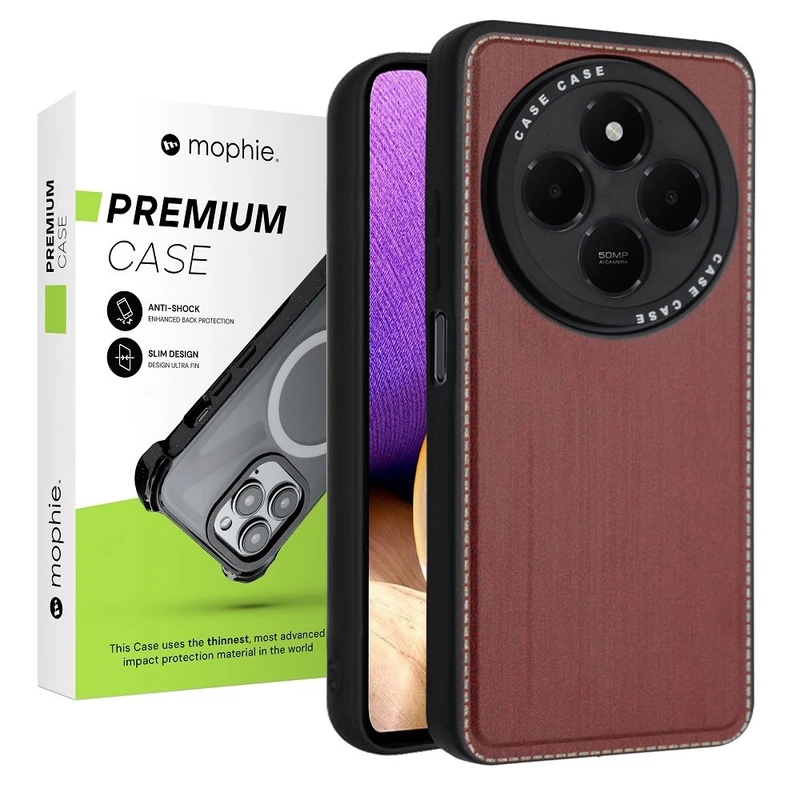 کاور موفی مدل Leather مناسب برای گوشی موبایل شیائومی Redmi 14C / Poco C75