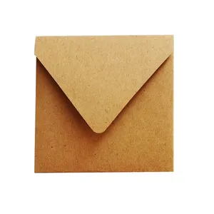 پاکت هدیه مدل کرافت مربعی بسته 20 عددی