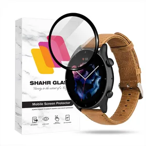 محافظ صفحه نمایش شهر گلس مدل PMMWSH مناسب برای ساعت هوشمند امیزفیت GTR 3