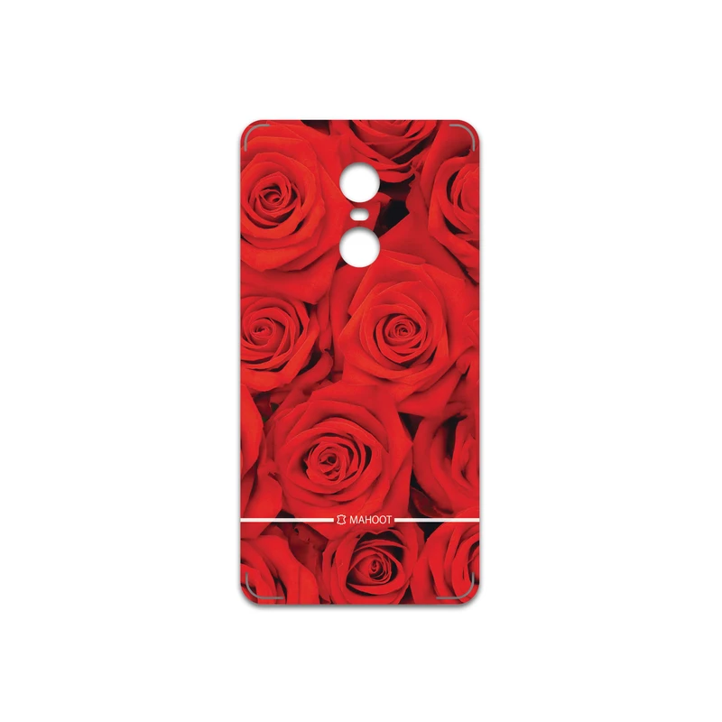 برچسب پوششی ماهوت مدل Red-Flower مناسب برای گوشی موبایل شیائومی Redmi Note 4X