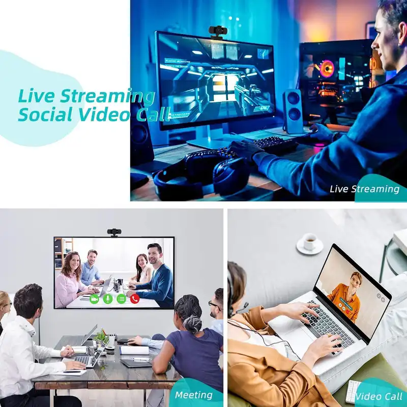 وب کم مدل Aumdie 2K/4MP Streaming