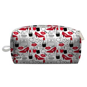 کیف لوازم آرایش زنانه فیوری مدل میکاپ طرح Make up کد 2215