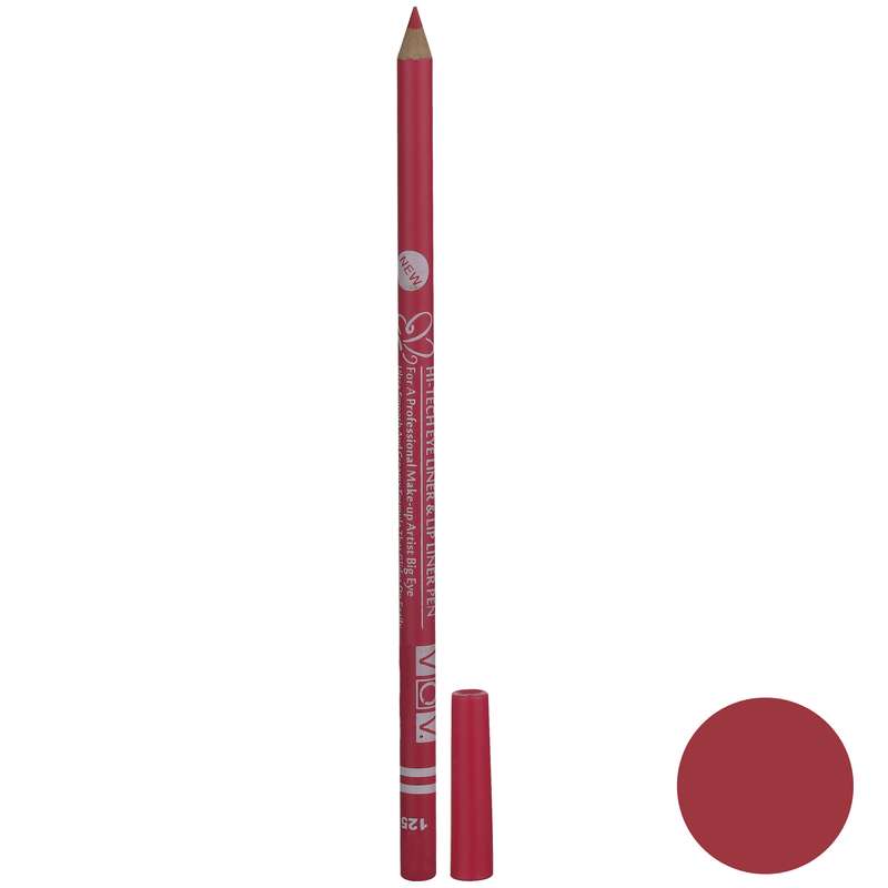 مداد چشم و لب وو شماره 125