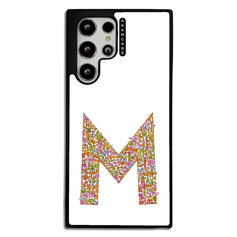 کاور آکام مدل AMC-WSGS22U-ALPHADOODLEBET-13 مناسب برای گوشی موبایل سامسونگ Galaxy S22 Ultra