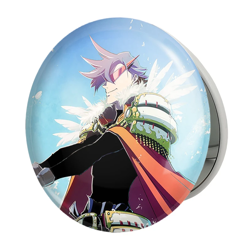 آینه جیبی خندالو طرح کامینا انیمه گورن لاگان مدل تاشو کد 32286