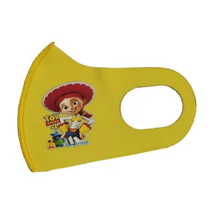 ماسک تزیینی صورت بچگانه طرح TOY STORY کد 30692 رنگ زرد