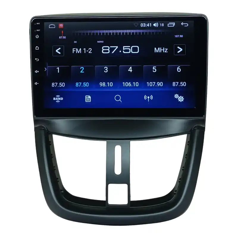 پخش کننده تصویری خودرو مدل اندروید Golden24 مناسب برای پژو 207