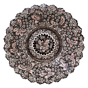 سینی مسی مدل الماس تراش کد HQ60slv