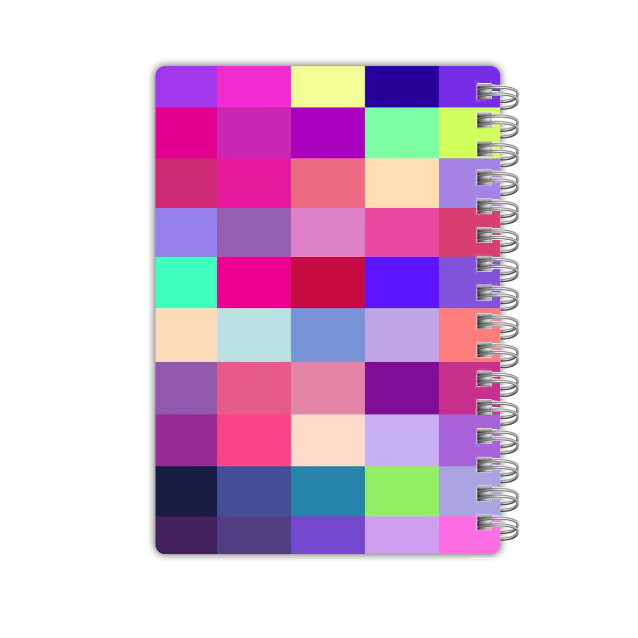 دفترچه یادداشت 50 برگ مدل مربع های رنگی کد 795