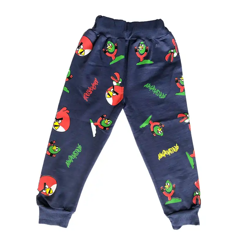 شلوار بچگانه مدل پرندگان خشمگین کد 10024