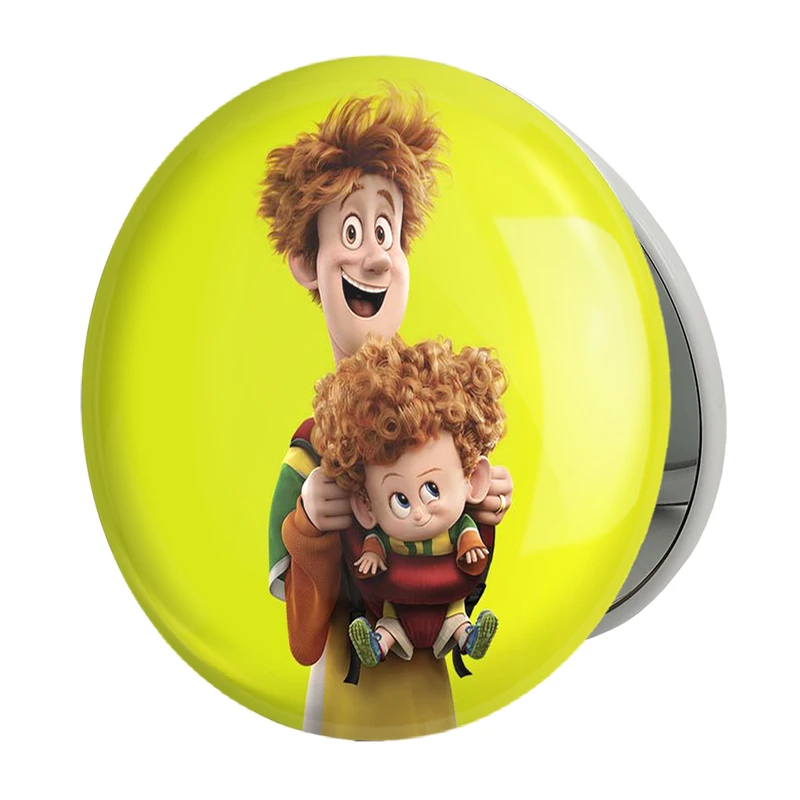 آینه جیبی خندالو طرح هتل ترانسیلوانیا Hotel Transylvania مدل تاشو کد 3746 