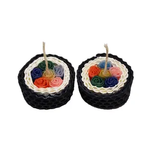 شمع مدل سوشی کدB460  مجموعه دو عددی