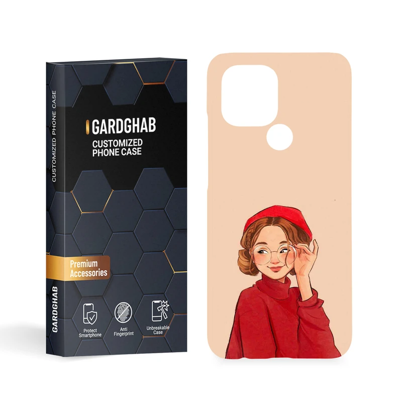 کاور گارد قاب مدل دخترانه مناسب برای گوشی موبایل شیائومی Redemi A1 Plus/C51