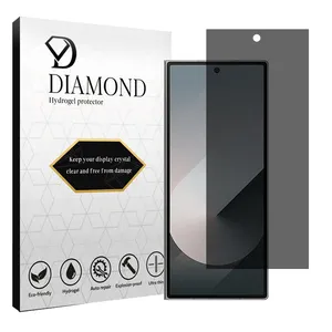 Diamond Tough model privacy screen protector suitable for Samsung Galaxy Z Fold6 mobile phone