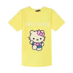 تی شرت دخترانه کیکی رایکی مدل KBB02818-003