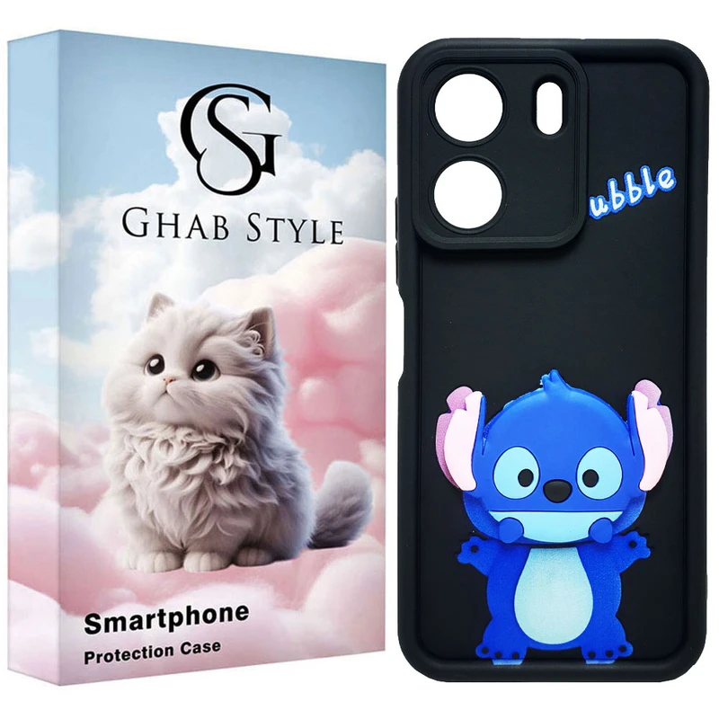 کاور قاب استایل مدل سیلیکونی طرح فانتزی مناسب برای گوشی موبایل شیائومی Redmi 13C / Poco C65