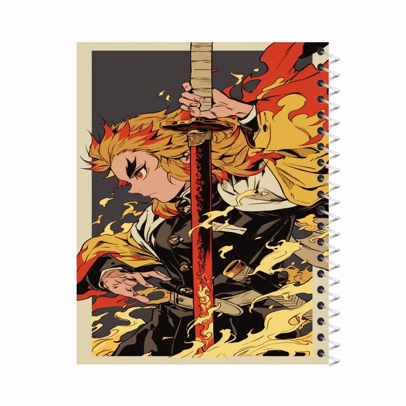 دفتر نقاشی 60 برگ طرح انیمه کد 011