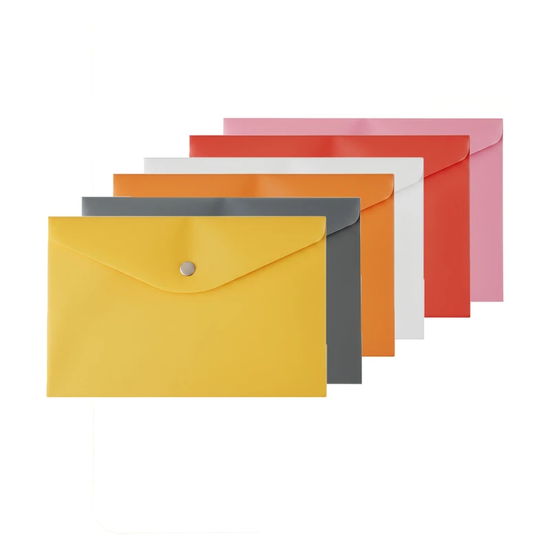 پوشه دکمه‌دار مدل 019 سایز a5 بسته 6 عددی