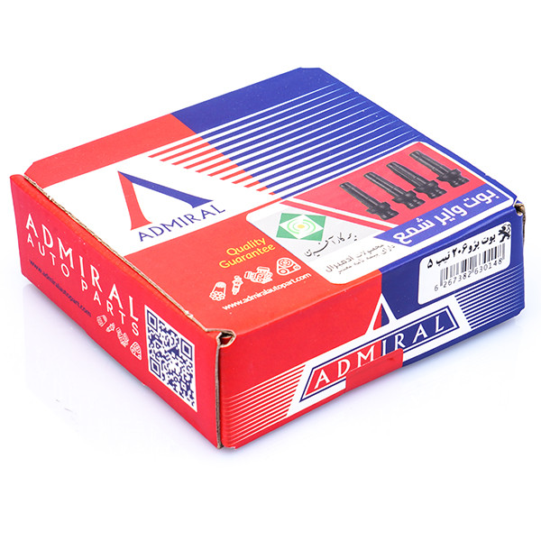 بوت وایر شمع آدمیرال کد 21 مناسب برای پژو 206 تیپ 5 بسته 4 عددی