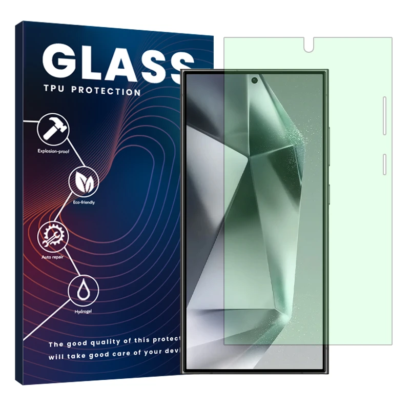 محافظ صفحه نمایش گرین لایت گلس مدل Eye Care مناسب برای گوشی موبایل سامسونگ Galaxy S24 Ultra 