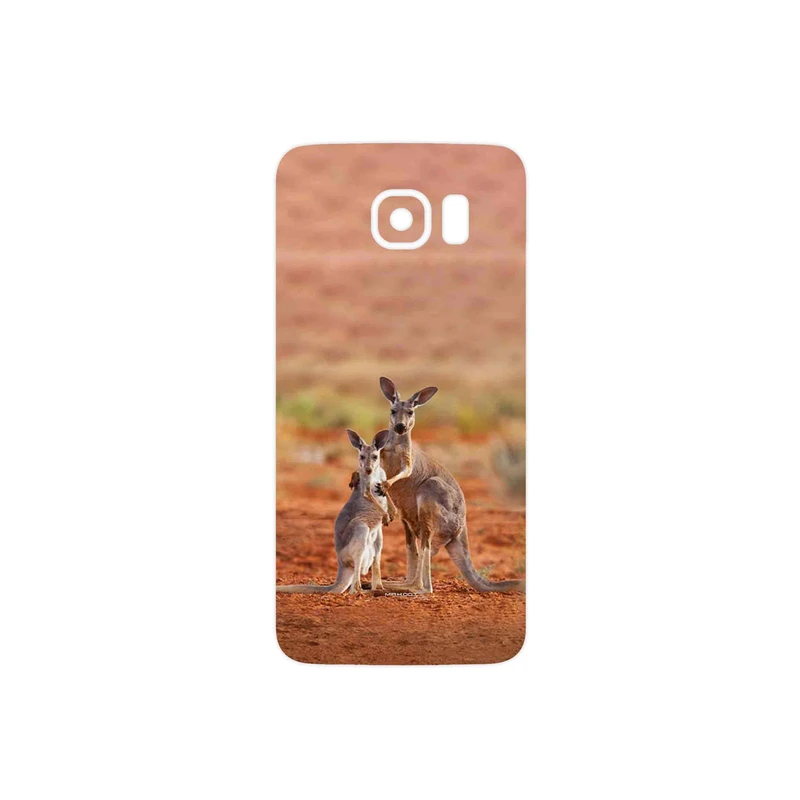 برچسب پوششی ماهوت مدل Kangaroo مناسب برای گوشی موبایل سامسونگ Galaxy S6