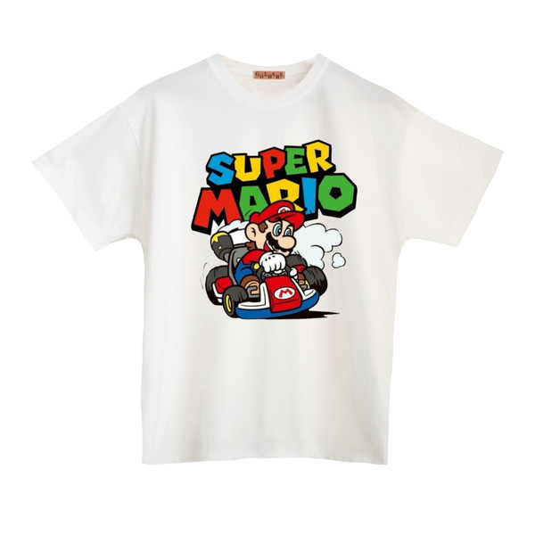 تی شرت آستین کوتاه  بچگانه مدل ماریو کد 6