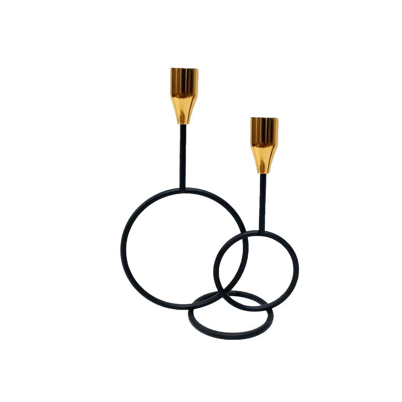 جاشمعی مدل دو حلقه فلزی