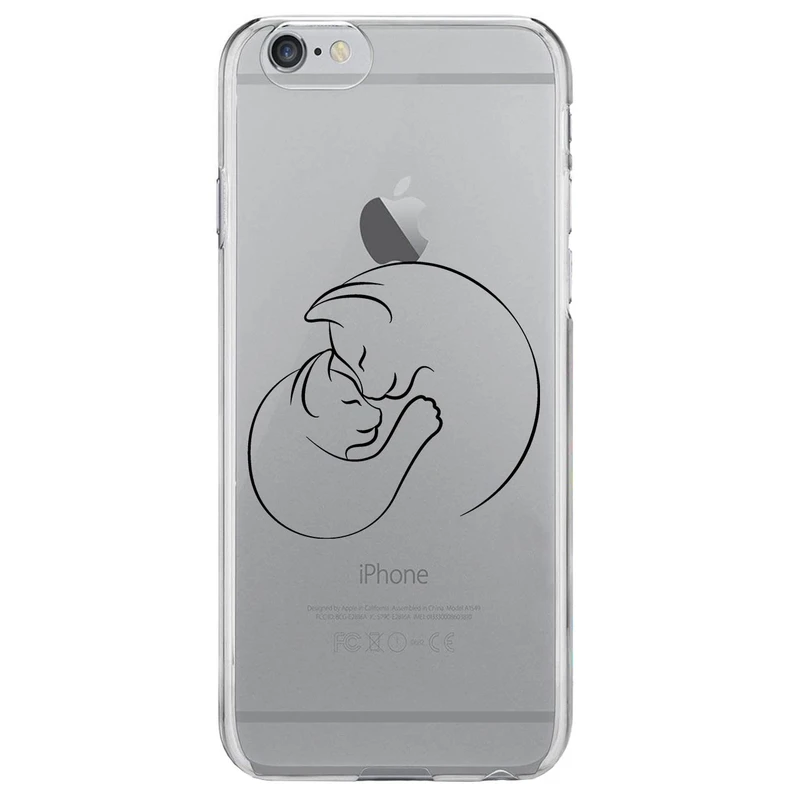 کاور مگافون طرح گربه مدل C61-B مناسب برای گوشی موبایل اپل iPhone 6 / 6s