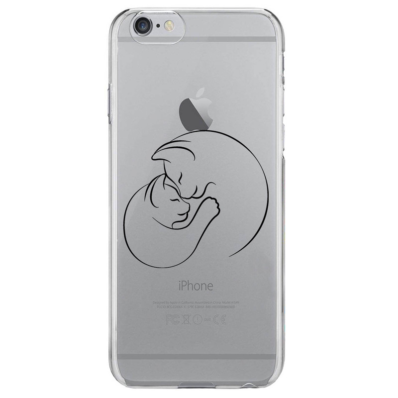 کاور مگافون طرح گربه مدل C61-B مناسب برای گوشی موبایل اپل iPhone 6 / 6s
