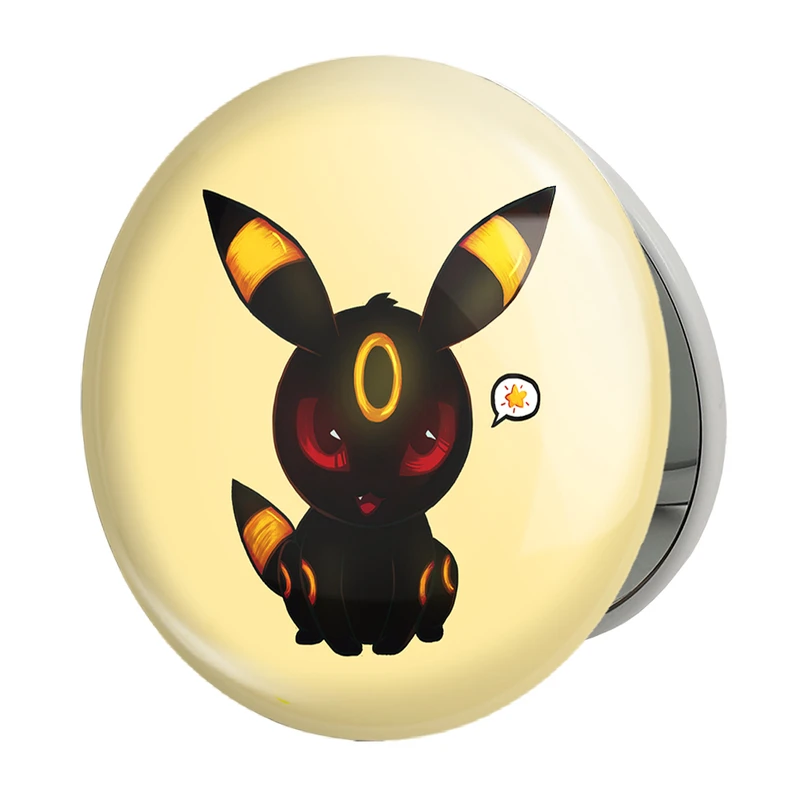 آینه جیبی خندالو طرح امبرون انیمه پوکمون مدل تاشو کد 17401 