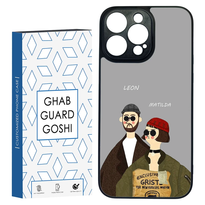 کاور قاب گارد گوشی طرح لئون و ماتیلدا کد TPU-095 مناسب برای گوشی موبایل اپل Iphone 14 PRO MAX