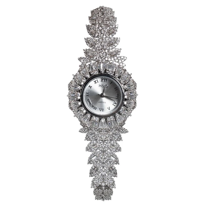 ساعت مچی عقربه ای نقره  زنانه مدل ابریشم کد BARF1