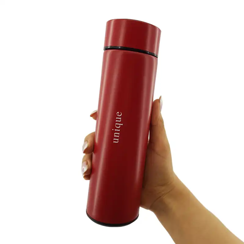 فلاسک یونیک مدل هوشمند دماسنج دار کد 07 گنجایش 0.5 لیتر