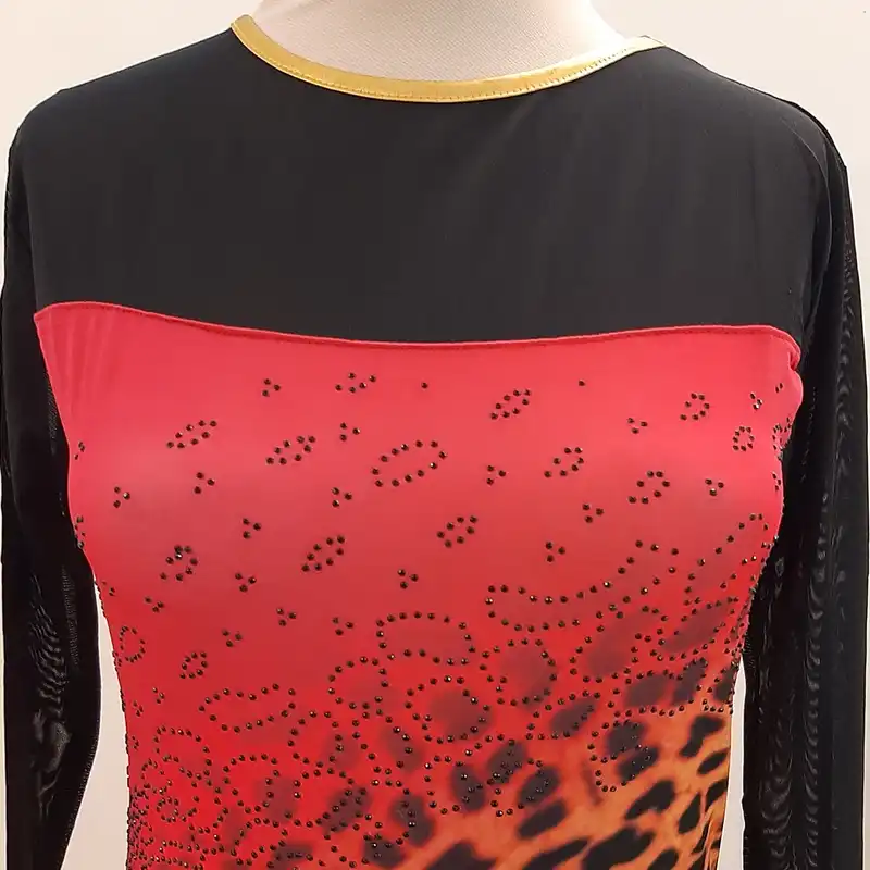 پیراهن زنانه مدل Sisi پلنگی