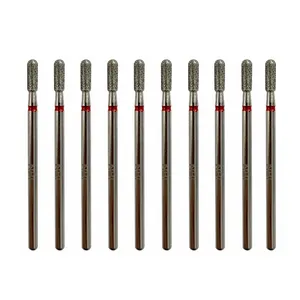 سری يدك سوهان برقی ناخن مدل شنى استوانه‌ای مجموعه ۱۰ عددی