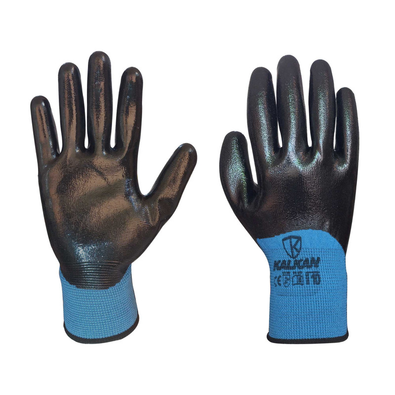 دستکش ایمنی کالکان مدل فول نیتریل 4/4 دستکش ایمنی کالکان مدل فول نیتریل 4/4