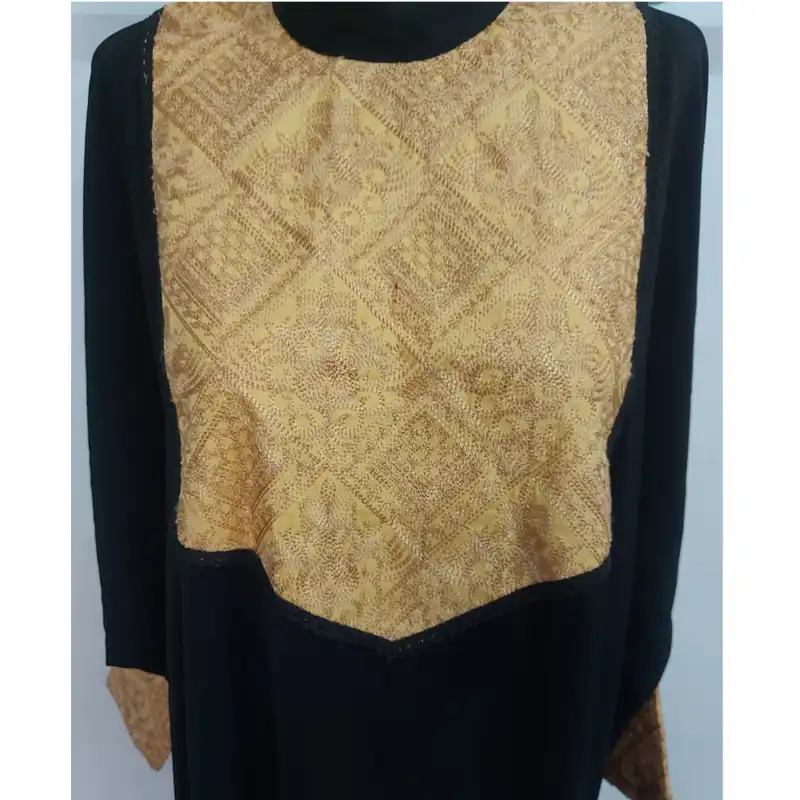 مانتو زنانه مدل عبایی سوزندوزی