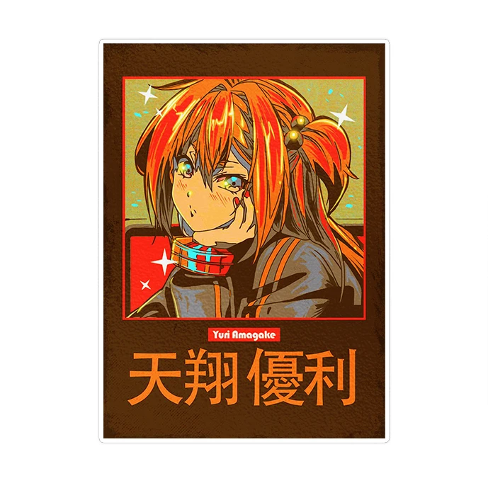 استیکر تزئینی موبایل و تبلت ماسا دیزاین مدل SM020 ANIME