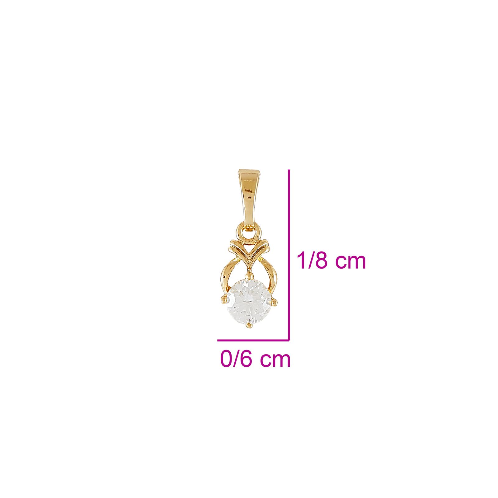 آویز گردنبند زنانه ژوپینگ مدل XP1101 -  - 2