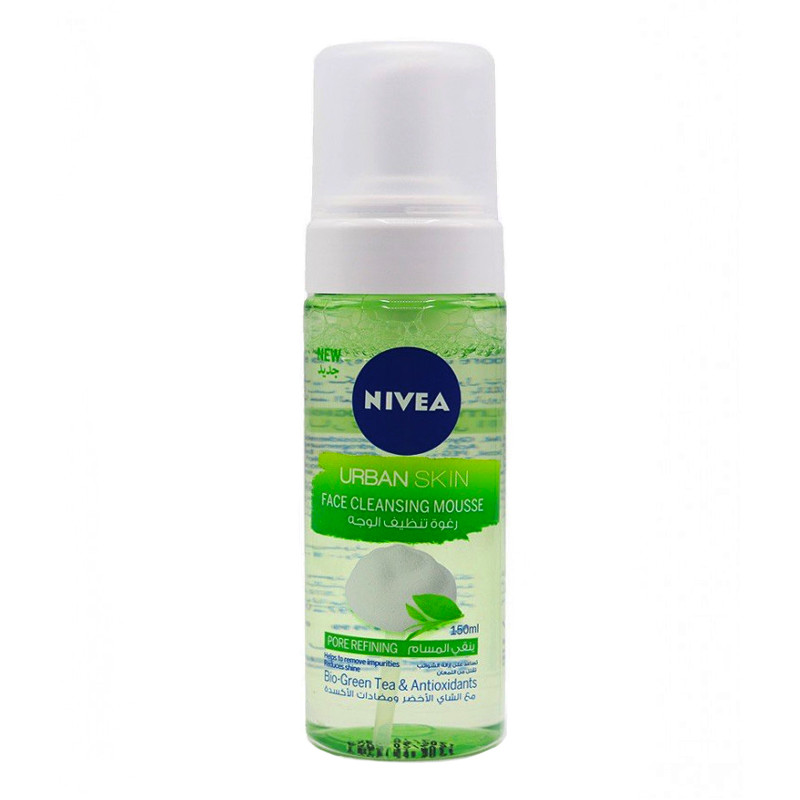 فوم شستشوی صورت نیوآ مدل GREEN TEA حجم 150 میلی لیتر فوم شستشوی صورت نیوآ مدل GREEN TEA حجم 150 میلی لیتر