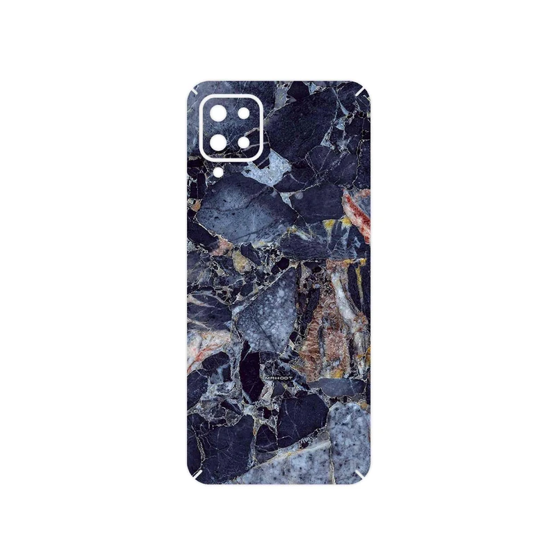 برچسب پوششی ماهوت مدل Broken black marble مناسب برای گوشی موبایل سامسونگ Galaxy A12 Nacho