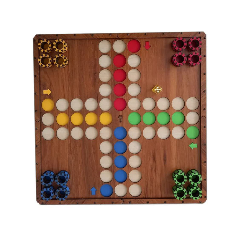 بازی فکری منچ و شطرنج مدل 4_44