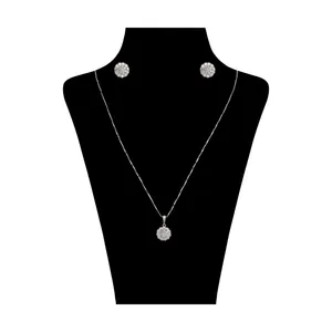 نیم ست نقره زنانه مدل 101-5